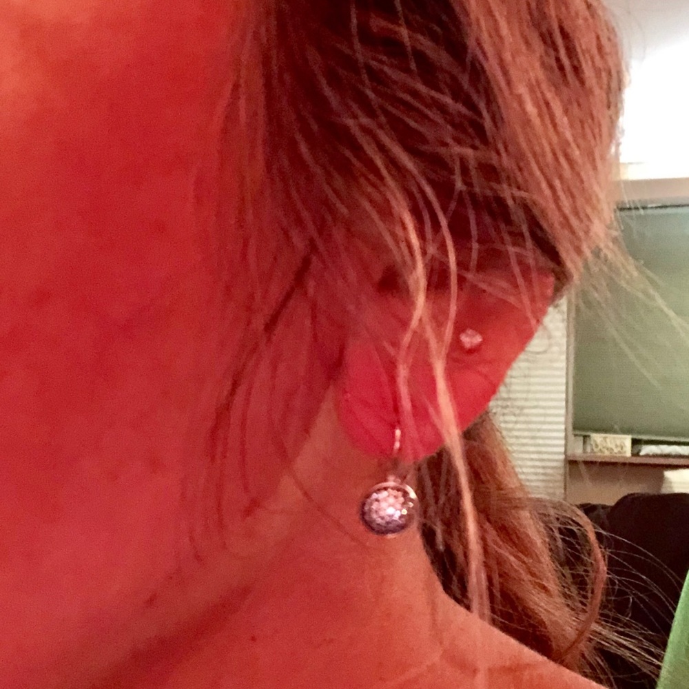 Beautiful Authentic Pandora earrings - Picture 2 of 6